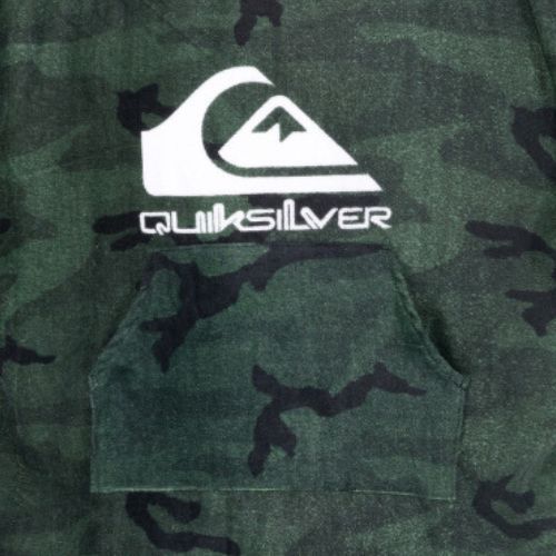 Quiksilver vaikiškas pončas Hoody Towel camo