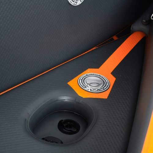 Aqua Marina Tomahawk gray Air-K 440 2 asmenų aukšto slėgio pripučiama baidarė 14'5″