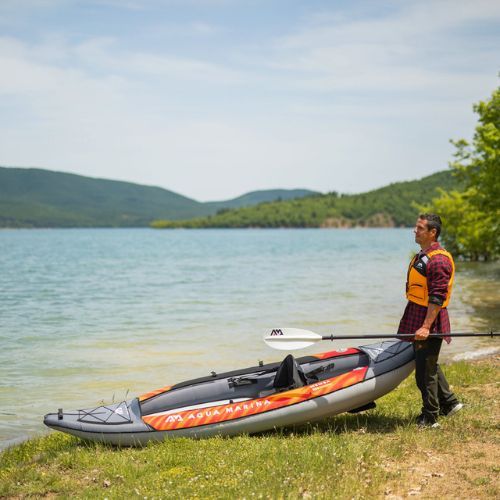Aqua Marina Touring Kayak oranžinė Memba-330 1 asmens pripučiama baidarė
