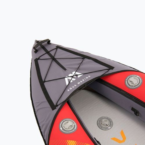Aqua Marina Touring Kayak oranžinė Memba-390 2 asmenų pripučiama 12'10 baidarė