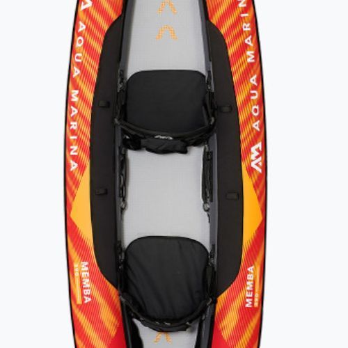 Aqua Marina Touring Kayak oranžinė Memba-390 2 asmenų pripučiama 12'10 baidarė