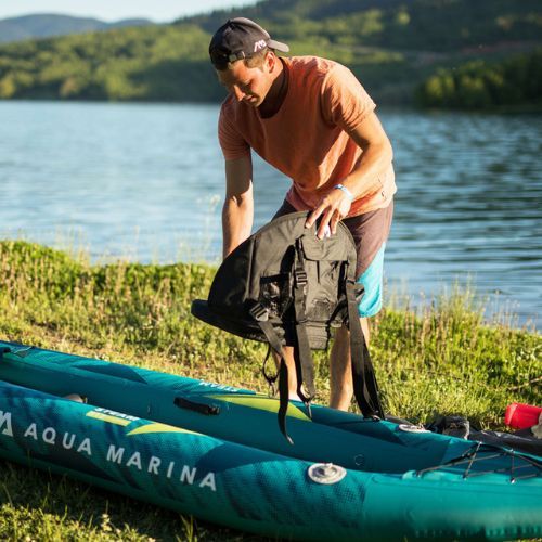 Aqua Marina Versatile/Whitewater Kayak mėlyna Steam-312 1 asmens pripučiama 10'3″ baidarė