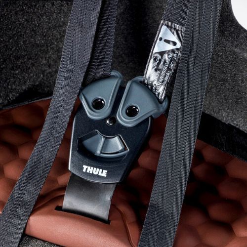 Thule Yepp Nexxt Maxi ruda 12080226 galinio rėmo dviračių sėdynė