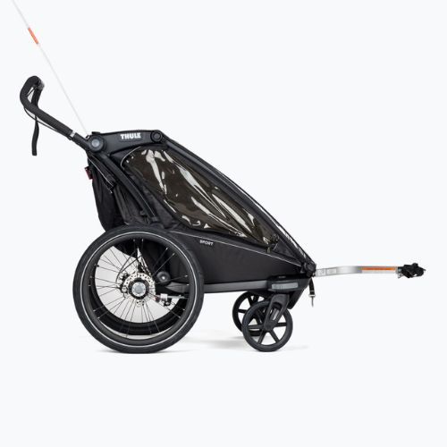 Thule Chariot Sport vienvietė dviračių priekaba juoda 10201021