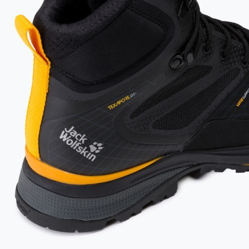 Jack Wolfskin Force Trekker Texapore vyriški trekingo batai juodi 4048601_6055