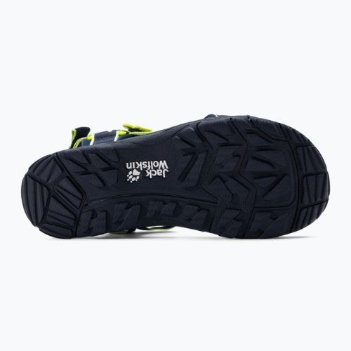 Jack Wolfskin Seven Seas 3 vaikiški trekingo sandalai tamsiai mėlyni 4040061_1176