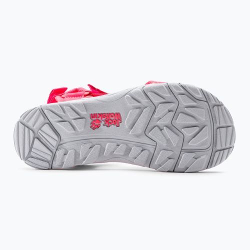 Jack Wolfskin Seven Seas 3 rožinės spalvos vaikiški trekingo sandalai 4040061_2172