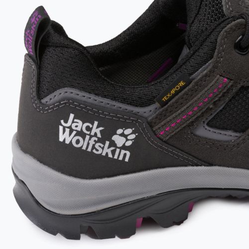 Jack Wolfskin moteriški trekingo batai Vojo 3 Texapore pilki 4042451_6157