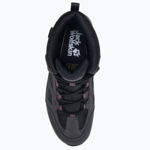 Jack Wolfskin moteriški trekingo batai Vojo 3 Texapore Mid pilki 4042471_6157