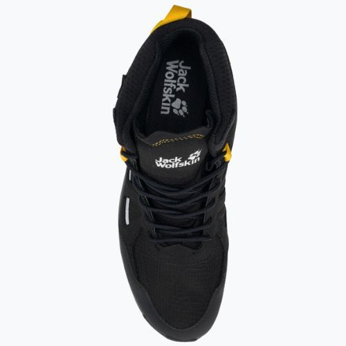 Jack Wolfskin vyriški trekingo batai Woodland 2 Texapore Mid black 4051261_6055