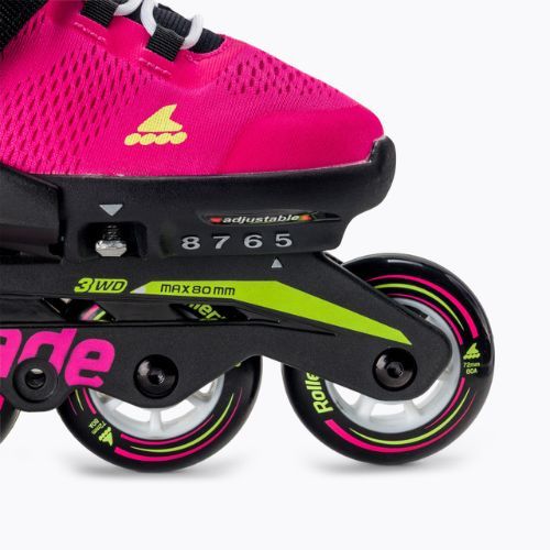 Rollerblade Microblade vaikiški riedučiai rožinės spalvos 07221900 8G9