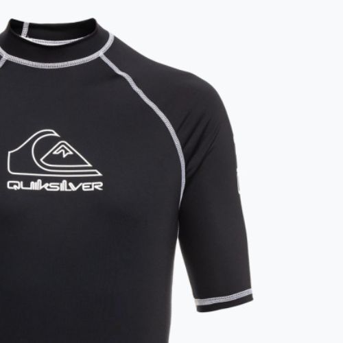 Quiksilver Ontour vyriški maudymosi marškinėliai juodi EQYWR03359