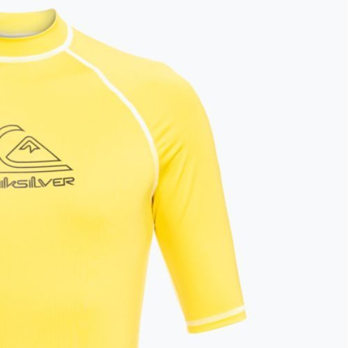 Quiksilver Ontour vyriški maudymosi marškinėliai geltoni EQYWR03359-YZD0