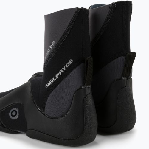 NeilPryde Rise Hc Round 3mm neopreniniai batai juodi 193627-1559