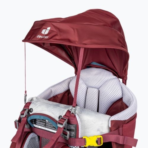 Deuter Kid Comfort vaikiška kelioninė kuprinė bordo spalvos 362022150260