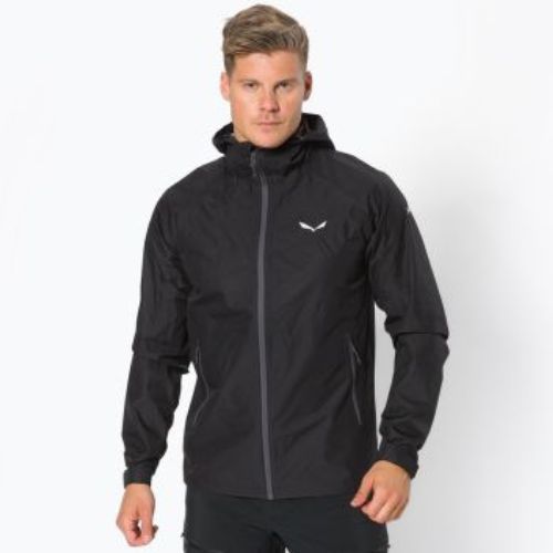 Salewa vyriška striukė nuo lietaus Puez Aqua 3 PTX black 00-0000024545