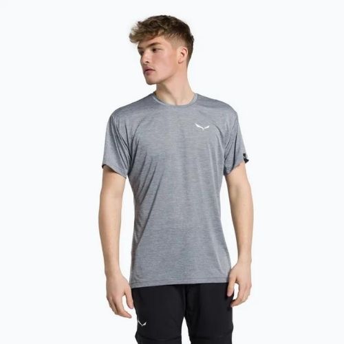 Salewa vyriški trekingo marškinėliai Puez Melange Dry Grey 00-0000026537