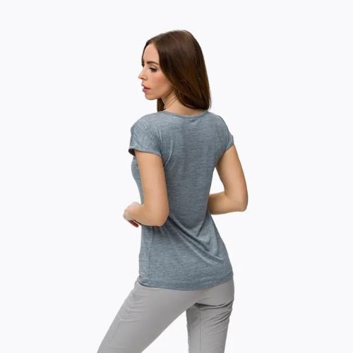 Moteriški trekingo marškinėliai Salewa Puez Melange Dry Grey 00-0000026538