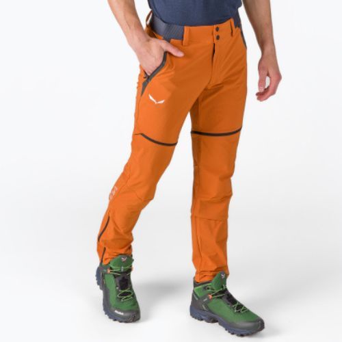 Salewa vyriškos softshello kelnės Pedroc DST orange 00-0000026957