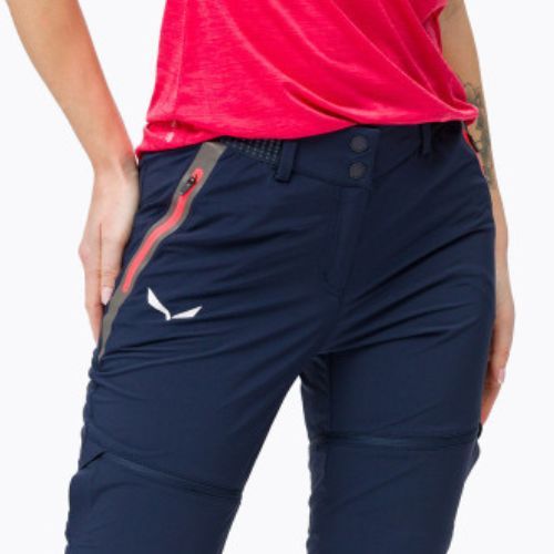 Moteriškos softshello kelnės Salewa Pedroc DST navy blue 00-0000026958