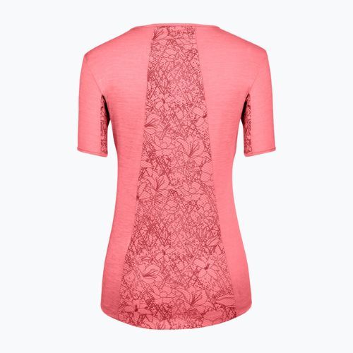 Salewa Puez Graphic 2 Dry moteriški trekingo marškinėliai rožinės spalvos 00-0000027400