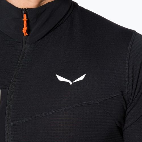 Vyriški Salewa Pedroc vilnoniai marškinėliai su švarku, juodi 00-0000027719