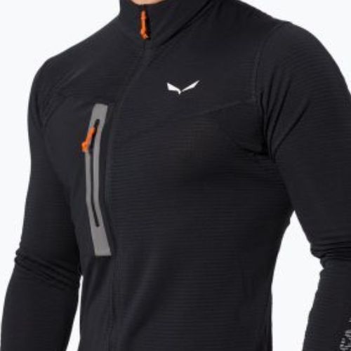 Vyriški Salewa Pedroc vilnoniai marškinėliai su švarku, juodi 00-0000027719