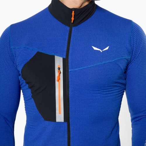 Vyriški Salewa Pedroc vilnoniai džemperiai mėlynos spalvos 00-0000027719