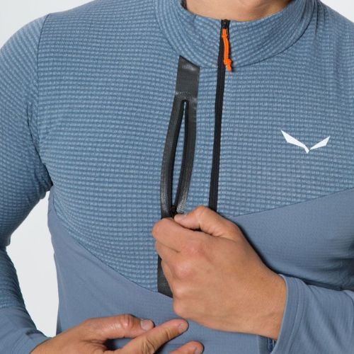 Vyriškas Salewa Vajolet pilkas vilnonis džemperis 00-0000027887