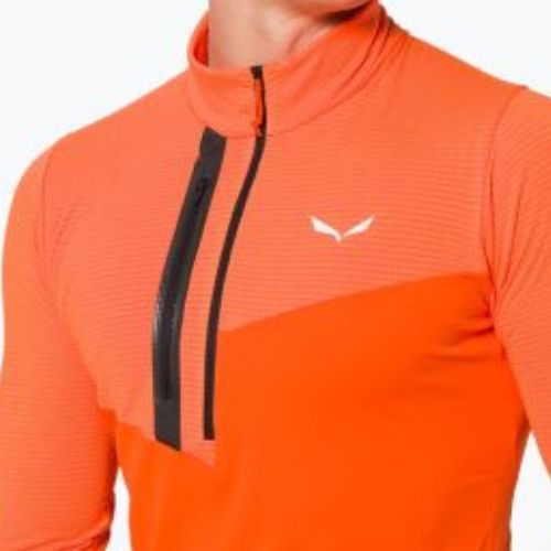 Vyriškas Salewa Vajolet oranžinis vilnonis džemperis 00-0000027887