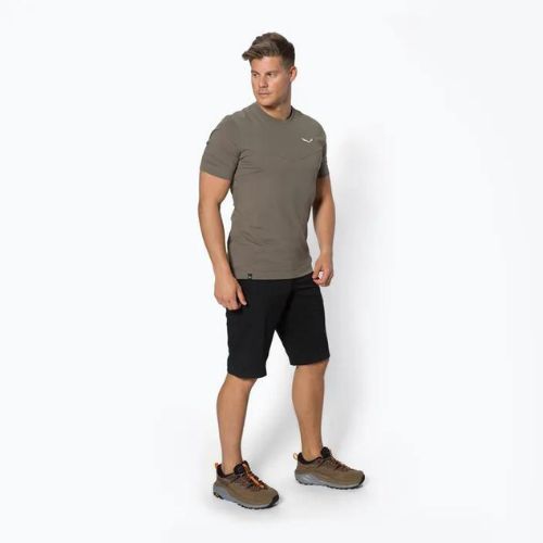 Salewa Lavaredo Hemp green vyriški trekingo marškinėliai 00-0000028061