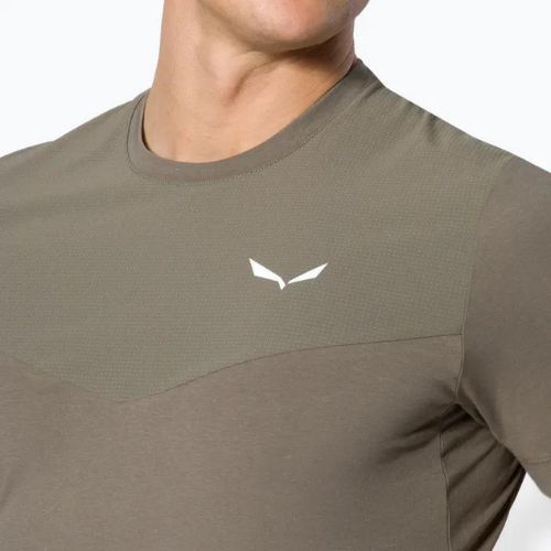 Salewa Lavaredo Hemp green vyriški trekingo marškinėliai 00-0000028061