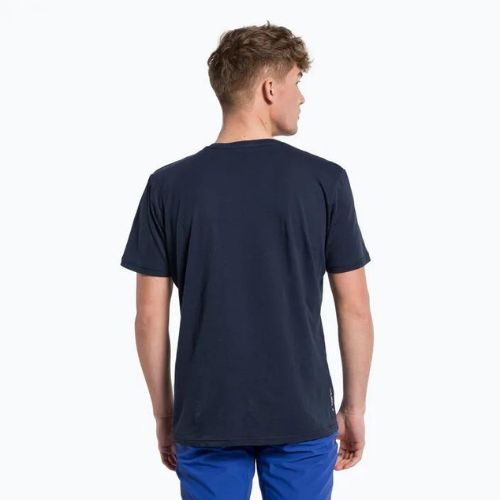 Vyriški trekingo marškinėliai Salewa Alpine Hemp Logo navy blue 00-0000028132