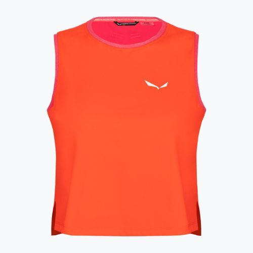 Salewa Pedroc Dry Resp Hyb Tank moteriški trekingo marškinėliai red/orange 28322