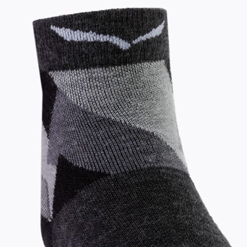 Moteriškos trekingo kojinės Salewa Pedroc Camo AM QRT black 00-0000069040