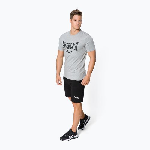 Vyriški pilki marškinėliai Everlast Russel 807581-60