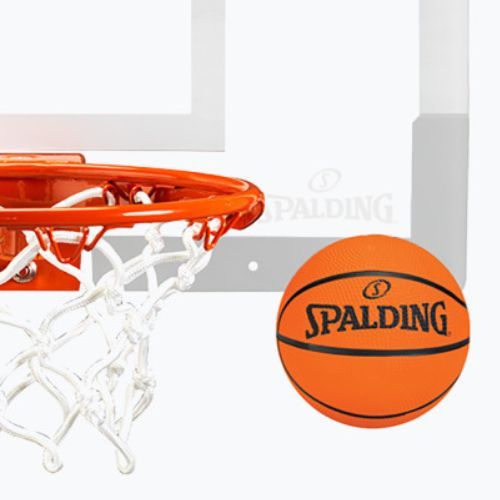 Spalding NBA Arena Slam 180 mini krepšinio rinkinys, baltas
