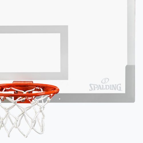 Spalding NBA Arena Slam 180 Pro mini krepšinio rinkinys, baltas