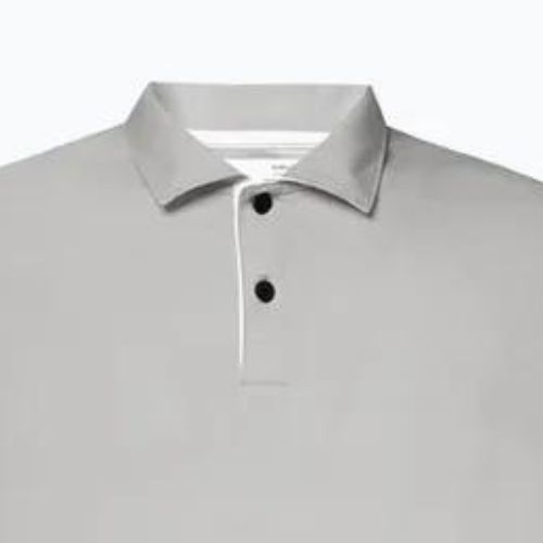 Oakley vyriški Aero Hydrolix pilki polo marškinėliai FOA403083