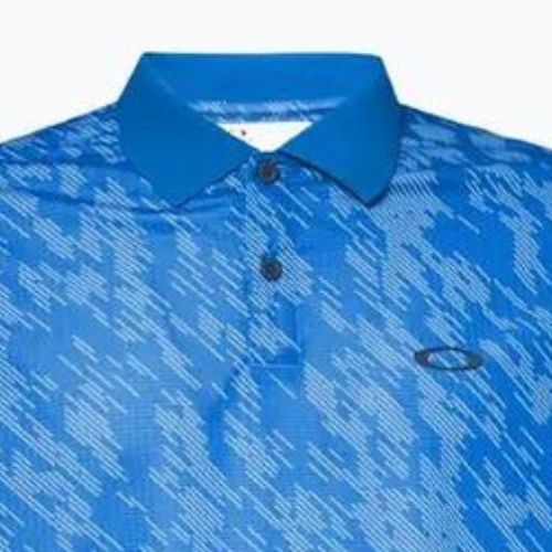Oakley vyriški polo marškinėliai Contender Print blue FOA403162