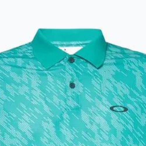 Oakley vyriški polo marškinėliai Contender Print blue FOA403162