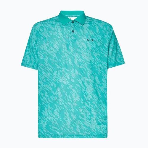 Oakley vyriški polo marškinėliai Contender Print blue FOA403162