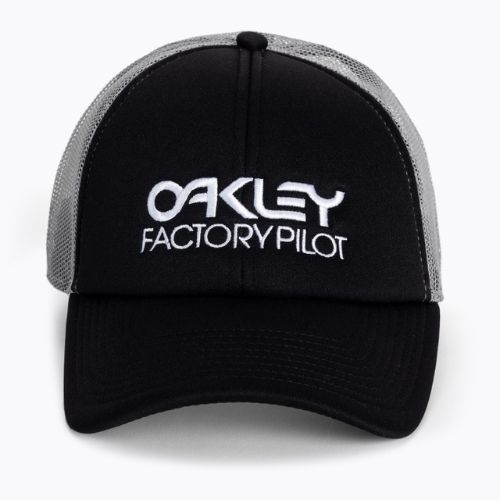 Oakley Factory Pilot Trucker vyriška beisbolo kepurė juoda FOS900510