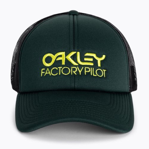 Oakley Factory Pilot Trucker vyriška beisbolo kepuraitė žalia FOS900510