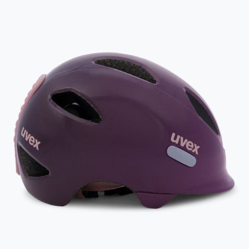 UVEX vaikiškas dviratininko šalmas Oyo Purple S4100490315
