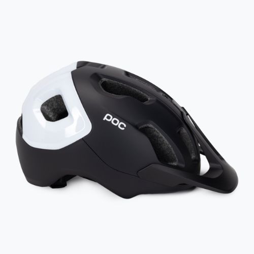 POC Axion Race MIPS dviratininko šalmas uranium black matt/hydrogen white