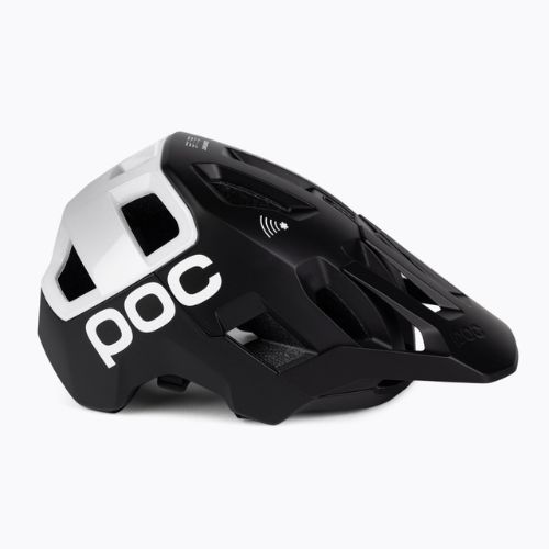 POC Kortal Race MIPS dviratininko šalmas uranium black matt/hydrogen white