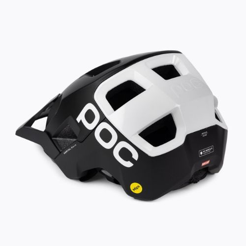 POC Kortal Race MIPS dviratininko šalmas uranium black matt/hydrogen white