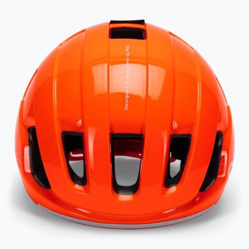 Vaikiškas dviratininko šalmas POC POCito Omne MIPS fluorescencinės oranžinės spalvos