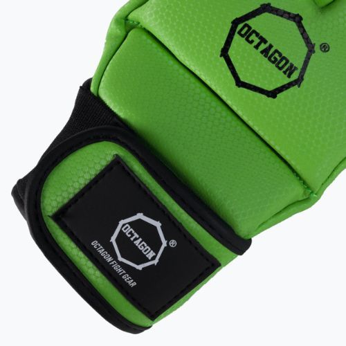 Octagon Kevlar MMA graplingo pirštinės žalios spalvos